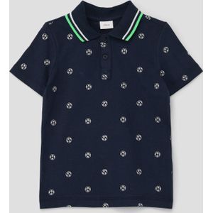 Polo met print all-over