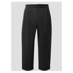 Broek - Bandplooibroek - Rechte Pijpen - Gewassen Afwerking