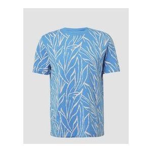 s.Oliver RED LABEL - T-shirt - All-over Motief - Katoen - Regular Fit