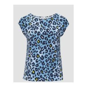 s.Oliver - T-Shirt - Lichte Jersey - Mouwloos - Relaxte Pasvorm