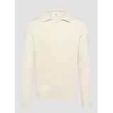 s.Oliver - BLACK LABEL - Tricot - Zwart - Col Polo, Soepele Mix van Soie en Katoen