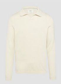 s.Oliver - BLACK LABEL - Tricot - Zwart - Col Polo, Soepele Mix van Soie en Katoen