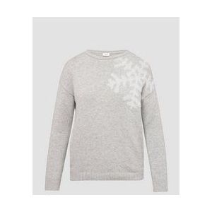 s.Oliver BLACK LABEL Trui  grijs / wit