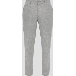 s.OPURE: pantalon met pied-de-poule motief