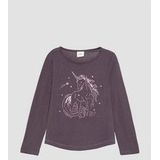 T-shirt - Glitterprint - Lange Mouwen - Regular Fit