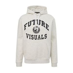 Sweater - Capuchon - Zwart - Sweatstof - Lange Mouw