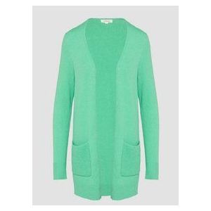 s.Oliver - Lange Vest - Katoenmix