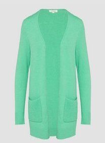 s.Oliver - Lange Vest - Katoenmix