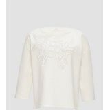 Sweatshirt - 3/4 Mouwen - Relaxed Fit - Zware Jersey