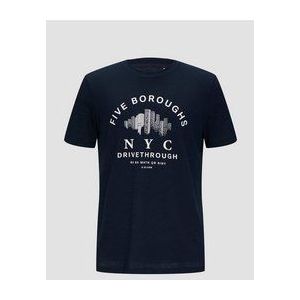 s Oliver - T-shirt - Mannen - 59D2 BLUE