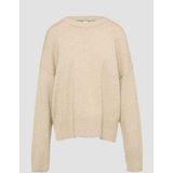 QS by s.Oliver - Gebreide Pullover - Viscosemix - Ronde Hals - Verbrede Schouders