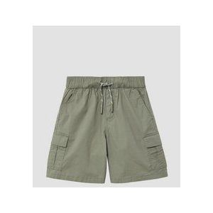 Broek - Bermuda Shorts - Groen - Katoen Stretch