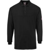 Portwest Vlamvertragende Antistatische Lange Mouw Polo Shirt FR10