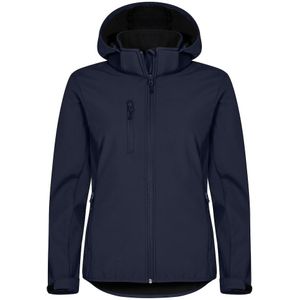 Clique Classic Softshell Hoody Women 0200917 - Zwart - 38/M