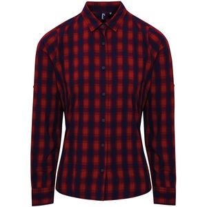 Premier Women´s Mulligan Check Cotton Long Sleeve Shirt