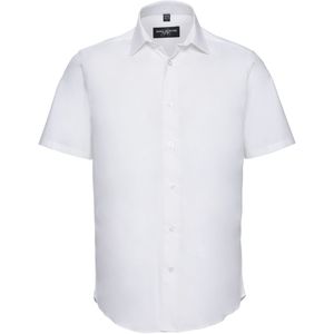 Russell Men´s Short Sleeve Fitted Stretch Shirt