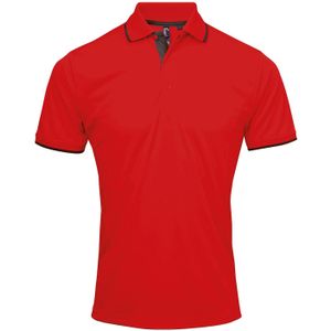 Premier Contrast Coolchecker® Polo Heren