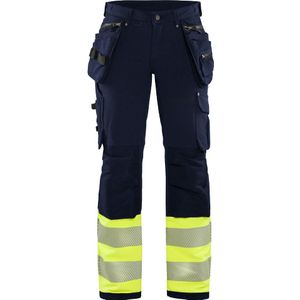 Blaklader Dames High Vis 4-weg Stretch Werkbroek 3.0