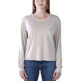 Carhartt Lightweight Pocket T-shirt Met Lange Mouwen Zwart