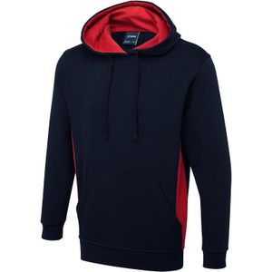 Uneek UC517 Bicolor Hooded Sweatshirt