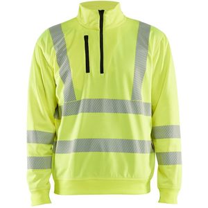 Blåkläder 3564 High Visibility Sweatshirt Halve Rits