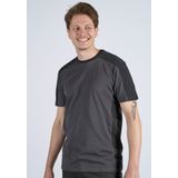 FHB MARC T-Shirt tweekleurig korenblauw-zwart