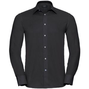 Russell Long Sleeve Tailored Oxford Shirt Heren