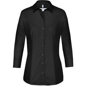 Greiff Dames Blouse Met Driekwart Mouw Basic Regular Fit - 6517
