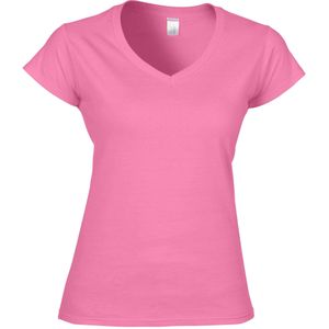 Gildan V-Neck SoftStyle Body fit Dames T-shirt