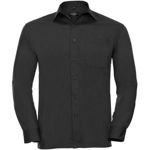 Russell Men´s Long Sleeve Classic Polycotton Poplin Shirt