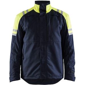 Blaklader 4515-1519 Winterjas Inherent Steel - Marine/High Vis Geel - XL