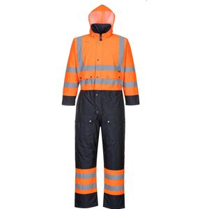 Portwest Hi-Vis Tweekleuren Overall - Gevoerd S485