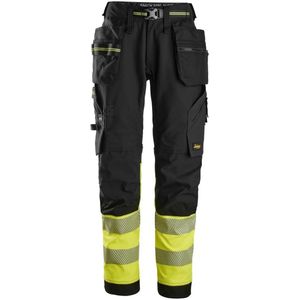 Snickers High-Vis, Klasse 1 Stretch Werkbroek met Holsterzakken 6934