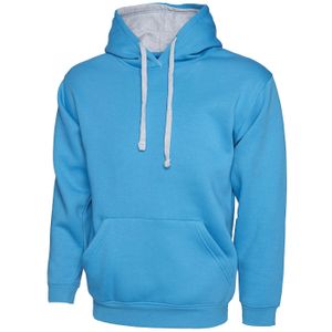 Uneek UC507 Sweater Contrast Hooded