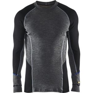 Blaklader Onderhemd 100% Merino WARM 4897-1732 - Medium Grijs/Zwart - 4XL