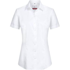 Greiff Dames Blouse Met Korte Mouw Premium Regular Fit - 6563