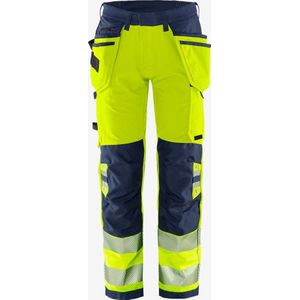 Fristads High Vis Green werkbroek stretch klasse 2 2644 GSTP