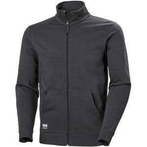 Helly Hansen Classic Zip Sweatshirt Dark Grey