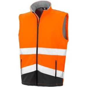 Result Printable Safety Softshell Gilet