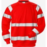 Fristads Hi Vis Sweatshirt Klasse 3 7446 Shv