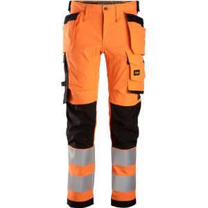 Snickers Allround, High-Vis Stretch Werkbroek met Holsterzakken KL2