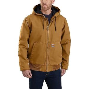 Loose Fit Washed Duck Insulated Active Jack