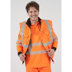 Bodywarmer Hydrowear Aken fluor oranje