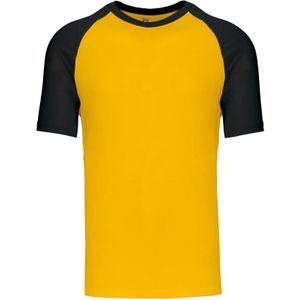 Kariban Baseball - Tweekleurig T-Shirt