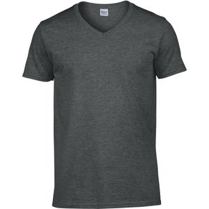 Gildan V-Neck SoftStyle Regular Fit Heren T-shirt