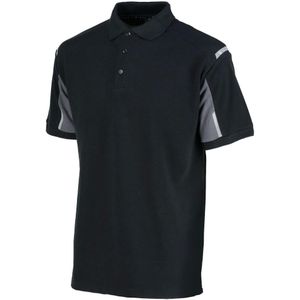 Orcon Aaron Polo Zwart donkergrijs