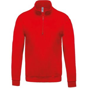 Kariban Sweater met ritskraag K478 - orange