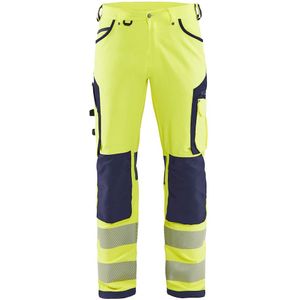 Blåkläder 1197 High Visibility Werkbroek met 4-Weg Stretch zonder Spijkerzakken