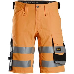 Snickers High-Vis Klasse 1 Stretch Korte Werkbroek