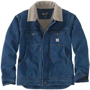 Carhartt Relaxed Denim Sherpa Lined Jacket 105478